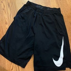 Black Nike shorts